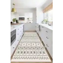 فرش اسکاندیناویایی اسکاندیناویایی آشپزخانه دیجیتال غیرلغزنده دیجیتال قابل شستشو