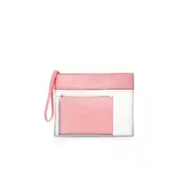 کیف آرایشی KIKO - کیف زیبایی شفاف 003 صورتی 01