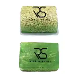 صابون آلوئه ورا با فیبر کدو تنبل طبیعی 130 گرم