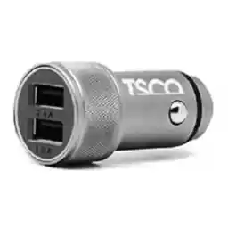 شارژر فندکی تسکو TSCO TCG 3 2Port Car Charger + MicroUSB Cable