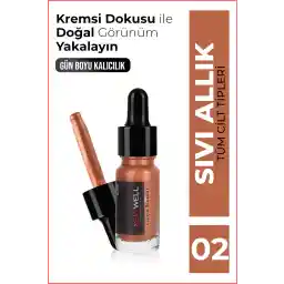 رژگونه مایع خوب (مرواریدی) شماره 02