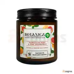 شمع معطر ایرویک با رایحه نعناع مراکشی و گریپ فروت صورتی 205 گرم