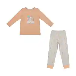 ست تی شرت آستین بلند و شلوار دخترانه ناربن مدل 1521441-21