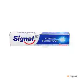 خمیر دندان سفید کننده سیگنال مدل Systeme Blancheur حجم 75 میل