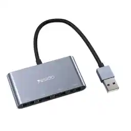 هاب 4 پورت یسیدو Yesido HB12 4-in-1 HuB Adapter