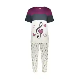 ست تی شرت و شلوار زنانه مادر مدل 415-66