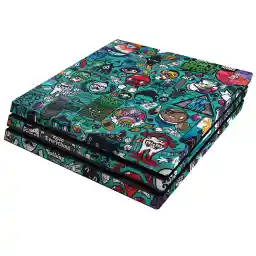 برچسب افقی پلی استیشن 4 پرو ونسونی طرح MIX2