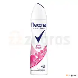 اسپری ضد تعریق زنانه رکسونا مدل pink blush حجم 200 میل