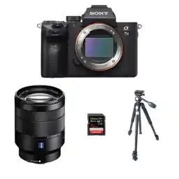 دوربین سونی Sony a7 III +24-70mm+کارت حافظه SD 32GB 95MB/S+ پایه Q404