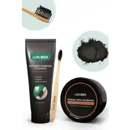 ست سفید کننده دندان Luis Bien + مسواک بامبو