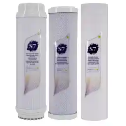 فیلتر دستگاه تصفیه آب آکوآ اسپرینگ مدل F-S7-W3 مجموعه 3 عددی