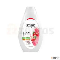 شامپو بدن کرمی هیدرودرم با رایحه ماست و توت فرنگی 500 میل