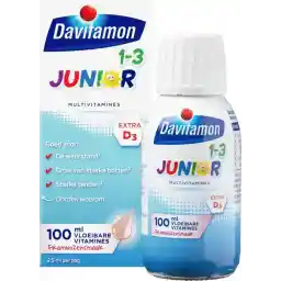 ویتامین های مایع داویتامون جونیور 1+ - ویتامین کودکان - تمشک - 100 میلی لیتر