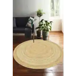 Decomia Home Digital Jute Look غیر لغزنده قابل شستشو در اتاق نشیمن فرش آشپزخانه فرش فرش کودک فرش درب منزل