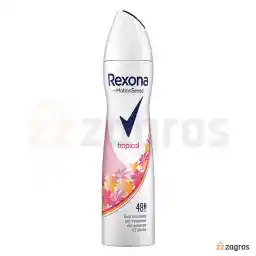 اسپری ضد تعریق زنانه رکسونا مدل tropical حجم 200 میل