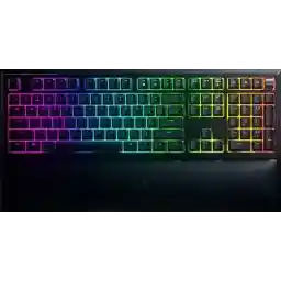 Razer Ornata V2 Mecha - صفحه کلید بازی - کلیدهای غشایی - QWERTY - مشکی