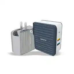 شارژر USB نیتو (2 پورت) مدل NT-TC19F / نقرهای