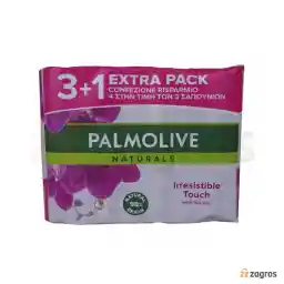 صابون پالمولیو مدل Irresistible Touch حاوی عصاره گل ارکیده بسته 4 عددی