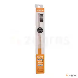 مسواک بامبو زغالی Love Beauty And Planet با برس متوسط