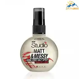 اسپری مات و فر کننده مو لورآل مدل Studio Line حجم 150 میل