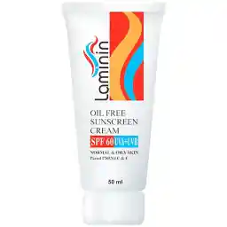 کرم ضد آفتاب SPF60 لامینین مناسب پوست مستعد به آکنه حجم 50 میل