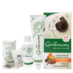 کیت رنگ موی گرین وی سری شکلاتی