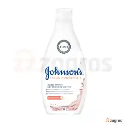 شامپو بدن 3 در 1 جانسون حاوی عصاره شکوفه بادام 750 میل