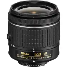 لنز نیکون Nikon AF-P DX NIKKOR 18-55mm f/3.5-5.6G VR No Box Used