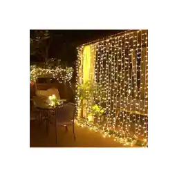 ROBEVE 2x2 Meters 8 عملکرد متحرک پرده LED نور سیم ضخیم Eaves LED نور 180 LED