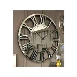 ساعت دیواری آینه دار VIP سایز بزرگ Bi'şey 50 سانتی متری