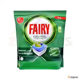 قرص ماشین ظرفشویی فیری مدل Original All In One بسته 84 عددی