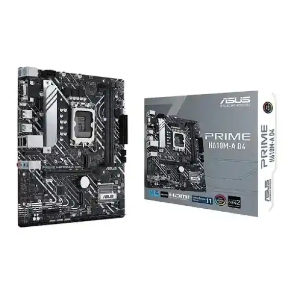 مادربرد ایسوس PRIME H610M-A D4 ASUS PRIME H610M-A D4 LGA1700 12th Gen Motherboard