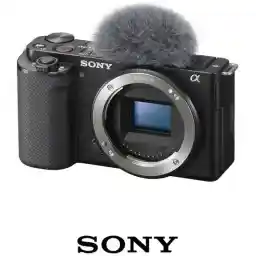 دوربین بدون آینه سونی Sony ZV-E10 Mirrorless Camera Black body دوربین بدون آینه سونی Sony ZV-E10 Mirrorless Camera Black body