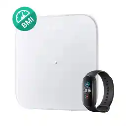 پکیج سلامت شیائومی Xiaomi Mi Smart Scale 2+ Mi Band 5 Smart Band
