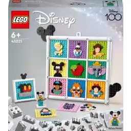 مجموعه کاردستی موزاییک کاراکترهای متحرک LEGO Disney 100 Years of Disney - 43221