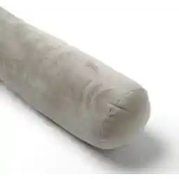 دکور هلندی - FINN - مخملی 90x10 سانتی متر - سنگ پوکه - بژ - غلتک پیش نویس برای داخل خانه - سگ کشی - بالشتک کشی