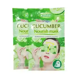 ماسک ورقه ای صورت کاریته حاوی عصاره خیار