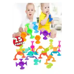 Hyd Vacuum Molecule 25 Pieces Building Blocks Fidget Sensory Popit اسباب بازی آموزشی لگو