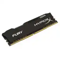رم کامپیوتر کینگستون مدل HyperX Fury DDR4 2666MHz CL15 ظرفیت 8 گیگابایت Kingston HyperX Fury 8GB DDR4 2666MHz CL15 Single Channel RAM HX424C15FB28