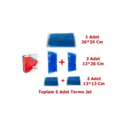 ست ترموژل کمپرس یخ ژل سرد پک آکوا