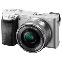 دوربین بدون آینه سونی Sony Alpha a6400 kit 16-50mm Silver Argento دوربین بدون آینه سونی Sony Alpha a6400 kit 16-50mm Silver Argento
