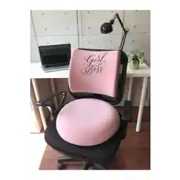 مجموعه بالشتک کمری Officeküp صورتی ویسکو 2 تایی