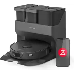 Roborock S7 Max Ultra - جاروبرقی رباتی مشکی - با پایه AED Station - خود تمیز شونده، نقشه برداری سریع سه بعدی Roborock S7 Max Ultra - جاروبرقی رباتی مشکی - با پایه AED Station - خود تمیز شونده، نقشه برداری سریع سه بعدی