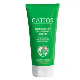 شامپو ضد ریزش و کنترل کننده چربی مو کاتوس مناسب موهای چرب حجم 200 میل