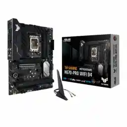 مادربرد ایسوس TUF GAMING H670-PRO WIFI D4 ASUS TUF GAMING H670-PRO WIFI D4 LGA1700 12th Gen ATX Motherboard
