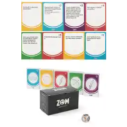 Metranya Zom Classic Drinking Game Shot Game 150 ورق بازی کریسمس پارتی بازی سرگرم کننده باکس بازی با ورق