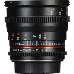 لنز سینمایی سامیانگ Samyang 50mm T1.5 VDSLR AS UMC for Canon EF