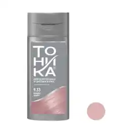 شامپو رنگساژ تونیکا مدل 2442 شماره 9.53 حجم 150 میلی لیتر رنگ بلوند صورتی