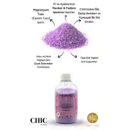 مانیکور و پدیکور ناخن شیک حمام نمک طلسم عشق 200 گرم / نمک اپسوم / نمک انگلیسی