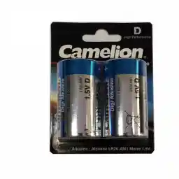 باتری بزرگ سایز D دی جی آلکالاین کملیون Camelion LR20 Digi Alkaline Battery